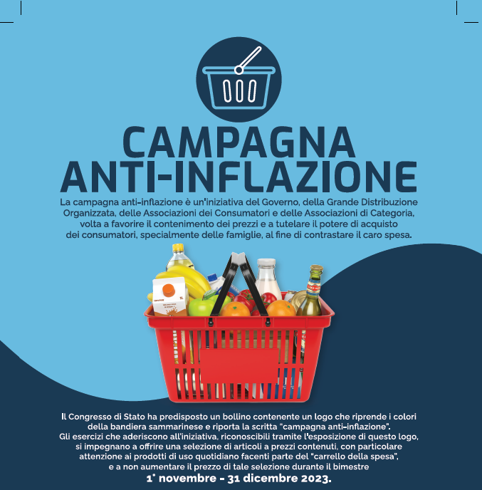 Campagna anti-inflazione locandina